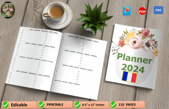 Download 2024 Planner French Language - 2024 planner Collection